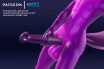  3d_(artwork) animal_genitalia animal_penis animated balls big_balls big_penis digital_media_(artwork) equine equine_penis horse huge_penis loop male mammal masturbation navel nipples penile_masturbation penis solo texell voxell_voxell 