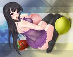  cube_(circussion) fruit panties see_through tagme thighhighs underwear 
