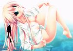  blush breasts cleavage koibito_doushite_suru_koto_zenbu long_hair miyasu_risa nipples open_shirt sonowo_coo wet 