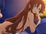  bed blue_eyes el_cazador_de_la_bruja long_hair nadie nude red_hair saipaco 