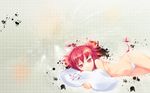  disgaea etna nanakusa panties red_eyes red_hair topless underwear 