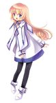  bad_id bad_pixiv_id blue_eyes blush collet_brunel happy long_hair pantyhose pink_hair smile tales_of_(series) tales_of_symphonia teu_(navy) 