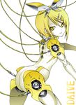  android bad_id bad_pixiv_id blonde_hair daive highres kagamine_rin robot short_hair solo vocaloid yellow_eyes 