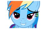  alpha_channel animated blink cute equine female feral friendship_is_magic hair horse looking_at_viewer mammal multi-colored_hair my_little_pony pegasus pony rainbow_dash_(mlp) rainbow_hair seductive smile solo wings 