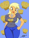  big_breasts breasts cleavage clothed clothing derpy_hooves_(mlp) equine female feral friendship_is_magic horse huge_breasts human humanized mammal my_little_pony pegasus pony solo square_crossover true-artist-mas wings 