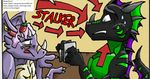  camera claws crome dragoneer(charachter) english_text food stalker text 