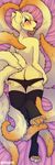  &lt;3 ambiguous_gender anthro bed black_lips burning_curiosity butt canine crossdressing dakimakura elan_ardor fox girly herraardy legwear looking_back male mammal ninetales nintendo panties pok&#233;mon pok&#233;morph pok&eacute;mon solo stockings thigh_highs underwear video_games 