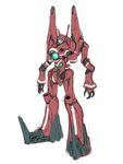  densetsu_kyojin_ideon ideon mecha no_humans redesign sakasakisetu 