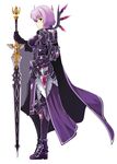  alternate_costume armor bad_id bad_pixiv_id butter-t full_body purple_hair solo strea sword sword_art_online weapon 