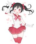  ;d \m/ artist_name back_bow bad_id bad_twitter_id bishoujo_senshi_sailor_moon black_hair blush bow cosplay cropped_legs earrings elbow_gloves gloves hair_bow heart heart_earrings jewelry lace lace-trimmed_skirt lace-trimmed_thighhighs long_hair love_live! love_live!_school_idol_project magical_girl marin_(myuy_3) one_eye_closed open_mouth parody red_eyes red_legwear sailor_senshi_costume sailor_senshi_uniform skirt smile solo thigh_gap thighhighs twintails white_gloves yazawa_nico zettai_ryouiki 
