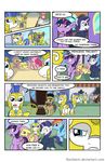  applejack_(mlp) armor blue_eyes blue_fur brown_eyes coat comic cutie_mark donzatch english_text equine female fluttershy_(mlp) friendship_is_magic fur grey_fur hair helmet horn male mammal multi-colored_hair my_little_pony pegasus pink_fur pink_hair pinkie_pie_(mlp) polearm purple_eyes purple_fur purple_hair rainbow_dash_(mlp) rainbow_hair rarity_(mlp) royal_guard_(mlp) shadow spear stagecoach stairs steam street sweat text tracks train twilight_sparkle_(mlp) unicorn white_fur window winged_unicorn wings yellow_fur 