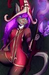  cosplay feline hair hat league_of_legends long_hair lulu mammal mrilly naomy pix purple_hair sketch 