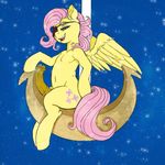  animal_genitalia colored cutie_mark dickgirl equine eye_patch eyewear fluttershy_(mlp) friendship_is_magic fur hair half-closed_eyes horsecock intersex kevinsano mammal my_little_pony navel open_mouth pegasus penis pink_hair semi-anthro sitting smile solo wings yellow_fur 