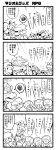  &gt;_&lt; /\/\/\ 2girls 4boys 4koma :d ^_^ annoyed armlet borrowed_design bowser bowsette bracelet chibi closed_eyes collar comic commentary_request crown eyes_closed facial_hair flying_sweatdrops gloom_(expression) gloves goomba greyscale happy hat high_ponytail highres horns jewelry koopa_troopa looking_at_another mario mario_(series) monochrome multiple_boys multiple_girls mustache new_super_mario_bros._u_deluxe nintendo open_mouth overalls ponytail r-one scared shy_guy smile spiked_shell spoken_squiggle squiggle strapless super_crown super_mario_bros. surprised sweat tearing_up thumbs_up toad toadette translation_request turtle_shell upper_body whispering |d 