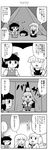  bad_id bad_pixiv_id bow camp check_translation comic detached_sleeves doubutsu_no_mori doujinshi greyscale hair_bow hair_tubes hakurei_reimu highres kirisame_marisa mizuki_sei monochrome multiple_girls shizue_(doubutsu_no_mori) touhou translated translation_request yukkuri_shiteitte_ne 