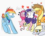  &lt;3 applejack_(mlp) bedroom_eyes blonde_hair blue_eyes blush cornered cowboy_hat derp_eyes derpy_hooves_(mlp) earth_pony equine female fluttershy_(mlp) friendship_is_magic green_eyes hair hat horn horse mammal multi-colored_hair my_little_pony pegasus pink_hair pinkamena_(mlp) pinkie_pie_(mlp) plain_background pony princess_celestia_(mlp) purple_eyes purple_hair rainbow_dash_(mlp) rainbow_hair sweat underpable unicorn white_background wings yellow_eyes 