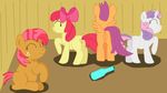  apple_bloom_(mlp) babs_seed_(mlp) bow butt earth_pony equine eyes_closed female feral freckles friendship_is_magic group hair happy horn horse inside jbond mammal my_little_pony pegasus pony pussy scootaloo_(mlp) smile sweetie_belle_(mlp) unicorn wings young 