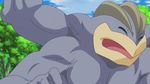  animated animated_gif hawlucha machamp no_humans pokemon pokemon_(anime) punching 