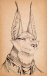 absurd_res anthro canid canine canis fur hi_res jackal last_fables looking_at_viewer lord_vangria male mammal maned_wolf solo thewyvernsweaver