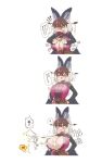  absurdres animal_ears bat_ears bat_girl bat_wings belt blush breasts brown_eyes brown_hair brown_long-eared_bat_(kemono_friends) dragon_quest dragon_quest_xi extra_ears grey_hair highres huge_breasts jacket kemono_friends kemono_friends_v_project large_breasts parody short_hair translation_request virtual_youtuber wings yoshida_hideyuki 