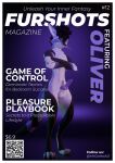 3d_(artwork) absurd_res animal_genitalia animal_penis anthro balls blender_(software) border canid canine canine_genitalia canine_penis cover digital_media_(artwork) english_text erection fox fur genitals hair hi_res knot looking_at_viewer magazine magazine_cover male mammal mrgaleo nude penile penis purple_body qr_code rexouium simple_background smile solo tail text white_border