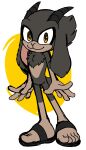 5_toes absurd_res anthro bovid caprine clothing colored_sketch digital_drawing_(artwork) digital_media_(artwork) feet flip_flops foot_ninja15 footwear footwear_only goat hi_res humanoid_feet male mammal mostly_nude plantigrade sandals sandals_only sega sketch solo sonic_the_hedgehog_(series) toes