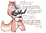 alpha_channel anal anal_penetration animal_genitalia animal_penis anthro anthro_on_anthro anthro_penetrated anthro_penetrating anthro_penetrating_anthro ball_size_difference balls biped canid canine canine_genitalia canine_penis countershade_face countershade_fur countershade_tail countershading duo english_text fur genitals jam_(artist) knot male male/male male_penetrated male_penetrating male_penetrating_male mammal penetration penile penile_penetration penis penis_in_ass penis_size_difference sex simple_background size_difference smaller_penetrated tail text transparent_background