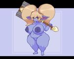 alyaska2201 big_breasts big_butt breasts butt digital_media_(artwork) female hi_res huge_hips league_of_legends overweight pixel_(artwork) poppy_(lol) riot_games short_stack slightly_chubby solo thick_thighs wide_hips yordle