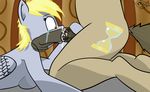  absurd_res amber_eyes animal_genitalia anthro anthrofied blonde_hair breasts brown_fur crying cum cum_from_nose cum_in_mouth cum_in_nose cum_inside cutie_mark deep_throat derpy_hooves_(mlp) doctor_whooves_(mlp) duo equine erection fellatio female fishy-pony friendship_is_magic fur grey_fur hair hi_res horse horsecock internal lying male mammal my_little_pony neck_bulge oral oral_sex pegasus penis pony sex side_boob sitting straight surprise tears throat_swabbing vein veiny_penis wings 