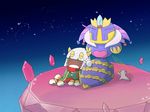  arthropod bee duo female insect kirby_(series) night queen_bee queen_sectonia sleeping spider stars taranza 