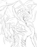  artist_metaldab21 bakugan bakugan_(battle_planet) bakugan_(series) dragon female feral hi_res mythological_creature mythological_scalie mythology sairus sairus_(bakugan) scalie sketch solo solo_focus 