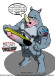  balls biceps big_muscles big_penis bruno_rhynox erection flexing grey_body grin horn humanoid_penis male mammal masturbation muscles nipples nude oes pecs penis pose presenting rhinoceros smile solo standing toes tomcat_(artist) toned vein 