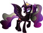  absurd_res alpha_channel equine female feral friendship_is_magic hi_res horn horse mammal my_little_pony pony princess_cadance_(mlp) smile solo theshadowstone winged_unicorn wings 