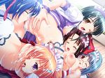  5girls breast_press breasts censored cum cunnilingus everyone game_cg group group_sex licking moaning multiple_girls oral orgy pussy sperm squeez symmetrical_docking yuri 