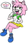  female headband hedgehog looking_at_viewer mammal rosy_the_rascal saliva sega solo sonic_(series) text unknown_artist 