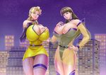  2girls breasts curvy ema_(emaura) huge_breasts mother_and_daughter multiple_girls silk_spectre watchmen 