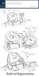 2014 anthro anthrofied breasts collar cum cum_bath cum_drinking cum_in_mouth cum_inside dialog duo english_text equine eyes_closed fall_of_equestria female friendship_is_magic goblet hair horn mammal monochrome my_little_pony nipples nude poprocks princess_cadance_(mlp) rarity_(mlp) severed_horn sketch slave surprise text tumblr unicorn winged_unicorn wings 