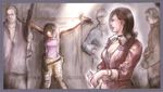  bound bound_wrists captured choker concept_art excella_gionne hands_tied official_art original_version prisoner resident_evil resident_evil_5 sheva_alomar sketch 