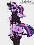  animated anthro avante92 breasts cute equine female friendship_is_magic hair hat horn horse human legwear mammal my_little_pony nude ponytail princess purple_eyes purple_hair riding_crop royalty sleufoot solo thigh_highs twilight_sparkle_(mlp) winged_unicorn wings 