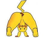  anus augmented backsack balls ballsack butt erection feral from_behind male nintendo penis pikachu pok&#233;mon pok&eacute;mon presenting presenting_hindquarters raised_tail smile solo video_games 