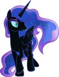  absurd_res alpha_channel equine female feral friendship_is_magic hi_res horn horse mammal my_little_pony nightmare_moon_(mlp) pony smile solo theshadowstone winged_unicorn wings 