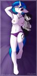  anthrofied areola breasts cutie_mark daxhie earth_pony equine female friendship_is_magic fur hair hooves horn horse long_hair mammal my_little_pony nipples octavia_(mlp) plushie pony small_breasts tumblr two_tone_hair unicorn vinyl_scratch_(mlp) 