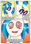  blue_hair curtsibling dialog english_text equine f&oelig;tus female friendship_is_magic fur hair horn mammal my_little_pony nightmare_fuel solo text tongue tongue_out two_tone_hair unicorn vinyl_scratch_(mlp) what white_fur 