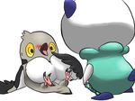  avian bird kakuheiki nintendo oshawott pidove pok&eacute;mon video_games 