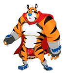  blue_nose bulge feline male mammal solo taoren tiger tony_the_tiger topless 