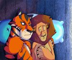  alex_the_lion dreamworks feline lion madagascar mammal sleeping tiger vitaly_the_tiger 