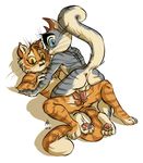  anal anthro balls cat cousins duo erection feline freckle_mcmurray fur gay incest lackadaisy looking_at_viewer male mammal nude paws penis raised_tail rocky_rickaby therabbitd 