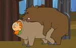  bear bestiality costume feral fursuit human interspecies izzy mammal molotov total_drama_island 