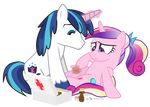  2014 alpha_channel band-aid crying dm29 equine female feral friendship_is_magic horn horse male mammal my_little_pony pony princess_cadance_(mlp) shining_armor_(mlp) tears unicorn winged_unicorn wings wounded 