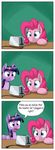 2014 comic equine female feral friendship_is_magic horn horse humor mammal my_little_pony otakuap pinkie_pie_(mlp) pony toaster twilight_sparkle_(mlp) winged_unicorn wings 